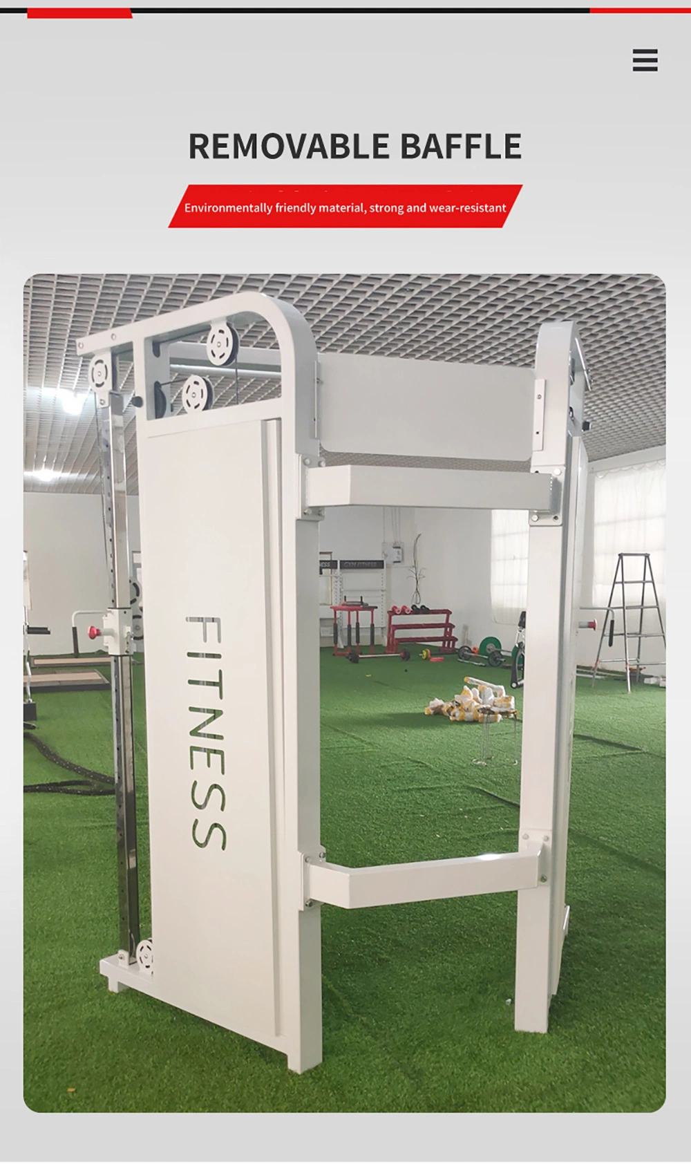 Commercial Fitness Strength Equipment Smith Machine Multifunctional Rack Gym Comprehensive Training Machine